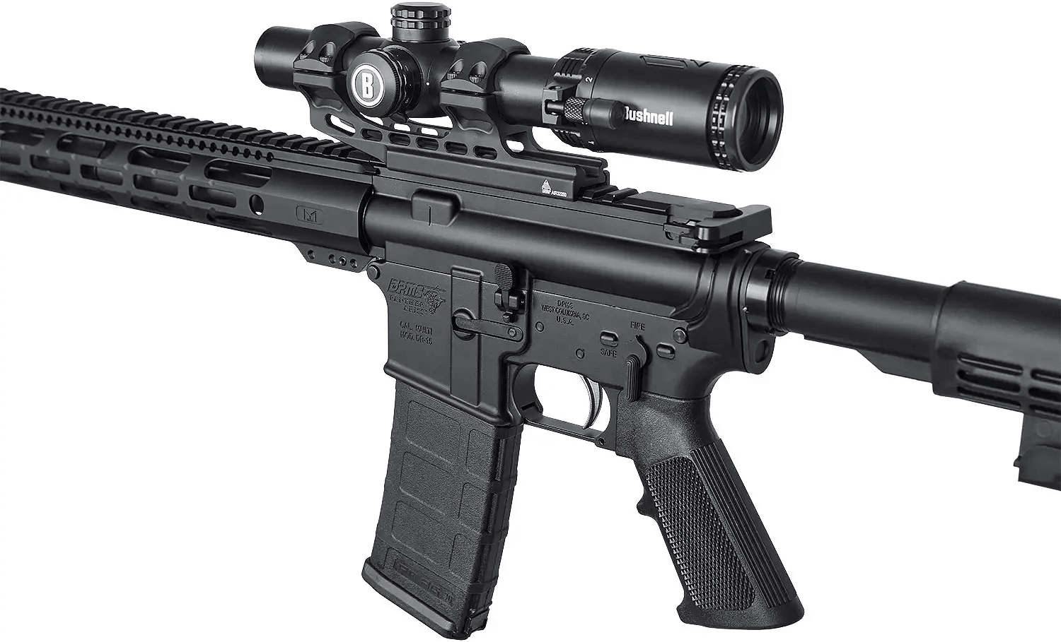 Карабін DPMS DR-15 16” кал .223 Rem 1:7" (Приціл Bushnell 1-6х24 + моноблок Leapers) Фото 2